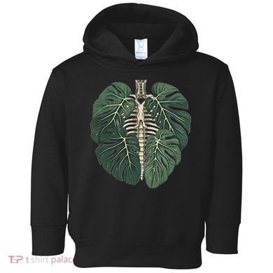 Funny Skeleton Plant Body Skeleton Gardener Women Toddler Hoodie