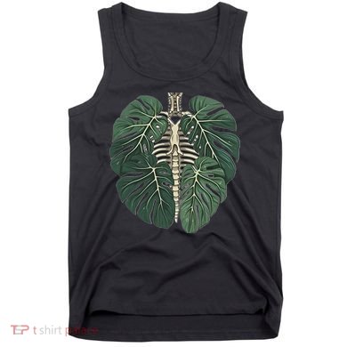 Funny Skeleton Plant Body Skeleton Gardener Women Tank Top