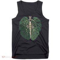 Funny Skeleton Plant Body Skeleton Gardener Women Tank Top thumb 0