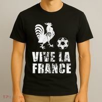 France Soccer Player Outfit French Jersey Football T-Shirt thumb 3