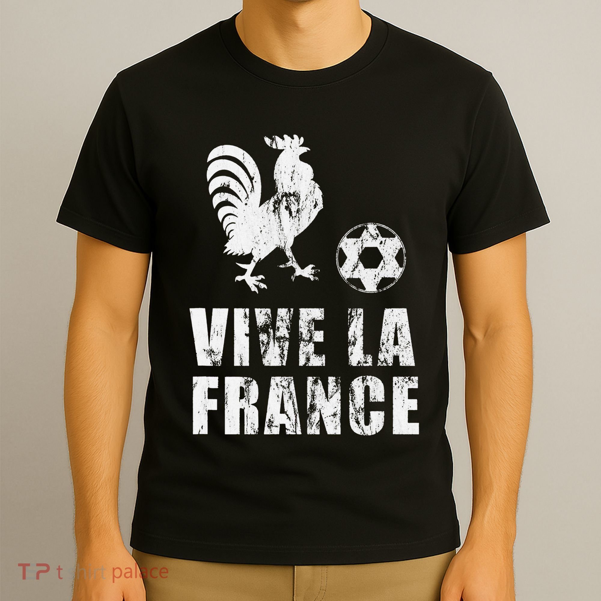 France Soccer Player Outfit French Jersey Football T-Shirt