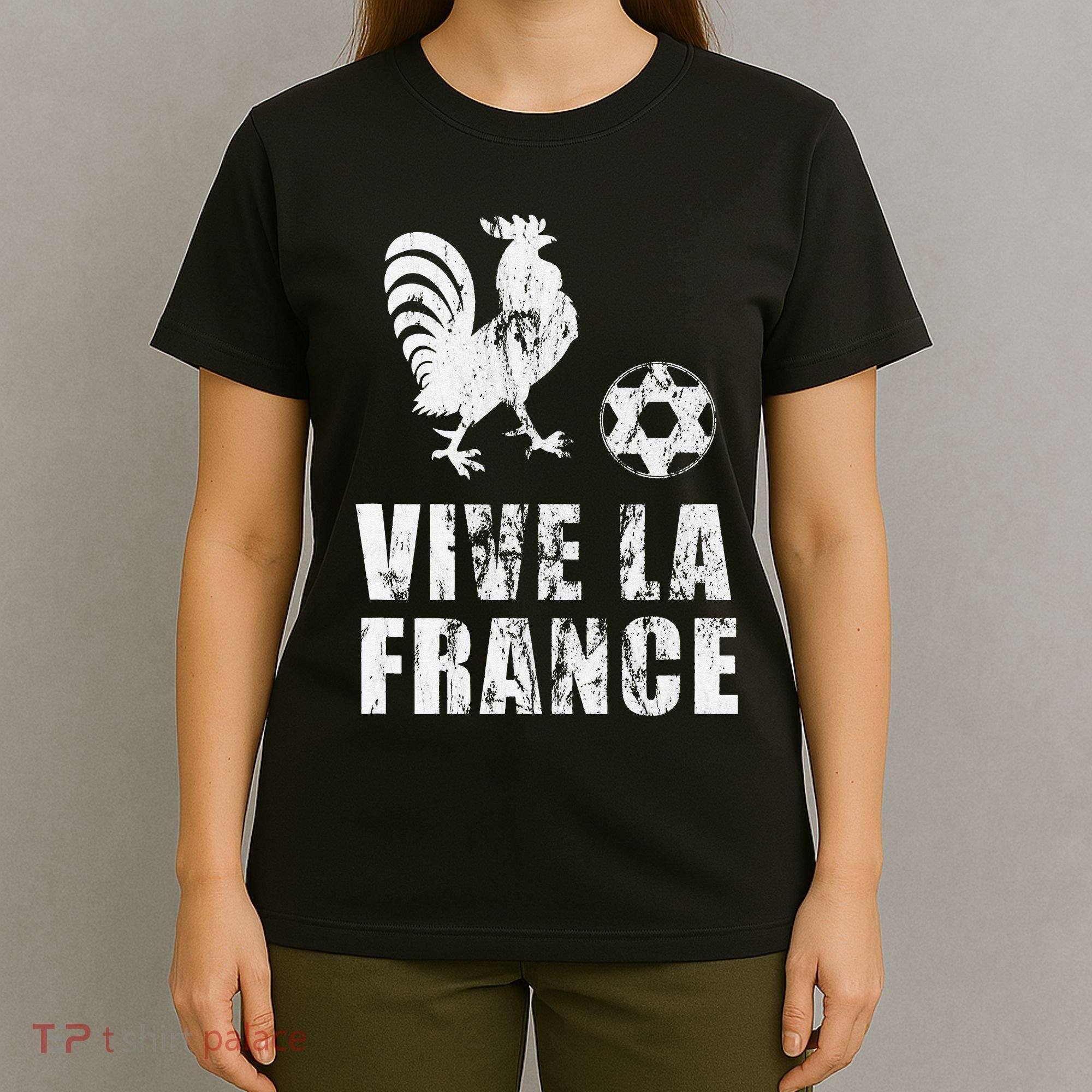 France Soccer Player Outfit French Jersey Football T-Shirt
