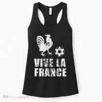 France Soccer Player Outfit French Jersey Football Women's Tank Top thumb 0