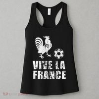 France Soccer Player Outfit French Jersey Football Women's Tank Top thumb 3