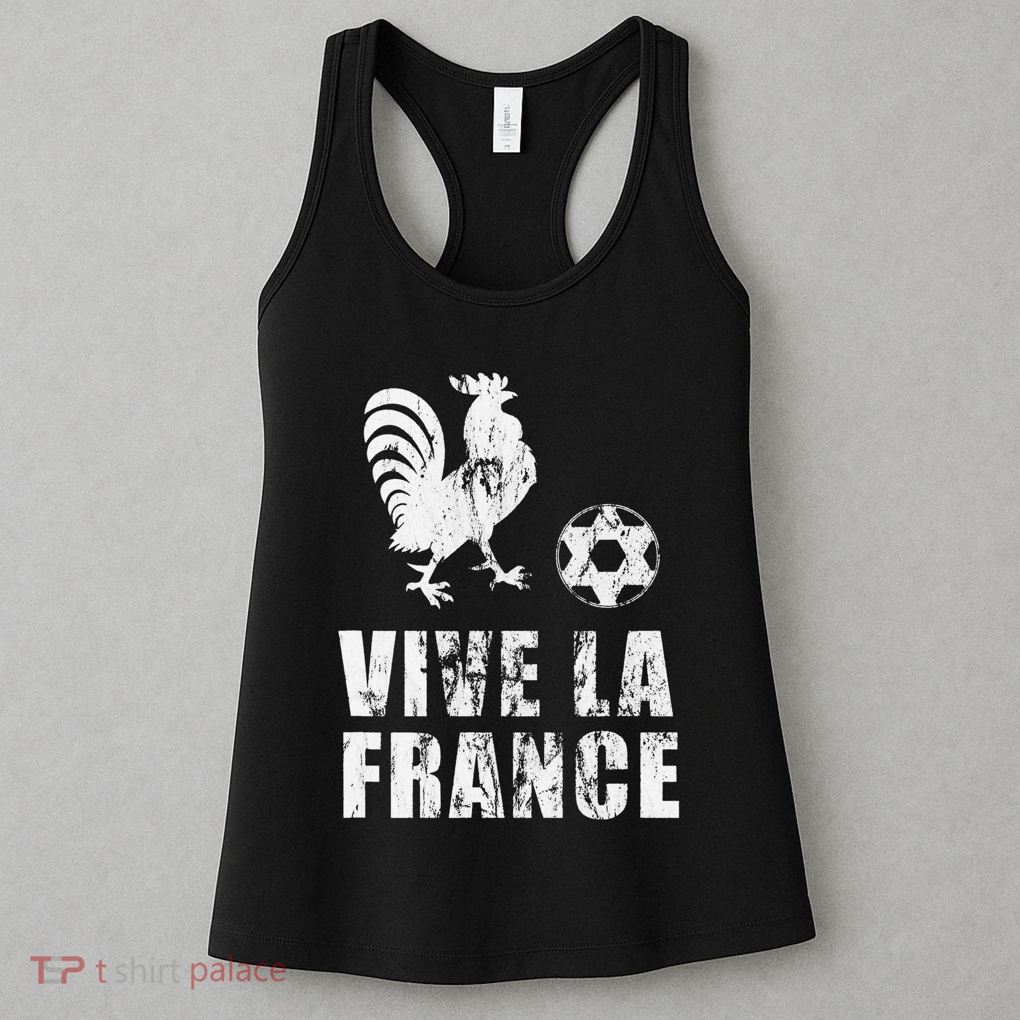 France Soccer Player Outfit French Jersey Football Women's Tank Top