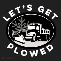 Funny Snow Plow Let's Get Plowed Drinking Snow Day Hat thumb 2