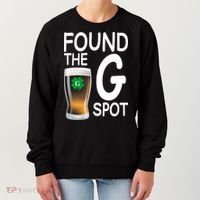 Funny St Patricks Beer Found The G Spot Women's Sweatshirt thumb 0