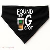 Funny St Patricks Beer Found The G Spot USA-Made Doggie Bandana thumb 0