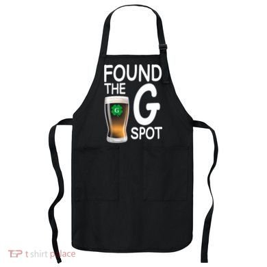 Funny St Patricks Beer Found The G Spot Apron