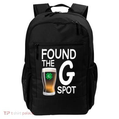 Funny St Patricks Beer Found The G Spot Backpack