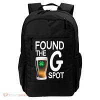 Funny St Patricks Beer Found The G Spot Backpack thumb 0