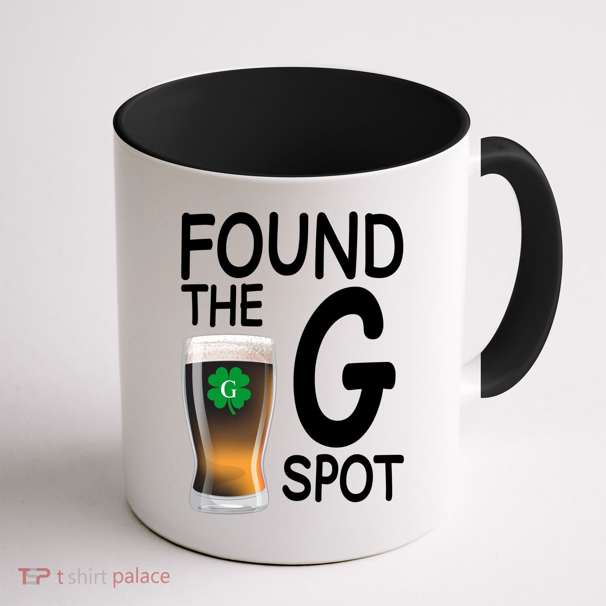 Funny St Patricks Beer Found The G Spot Coffee Mug