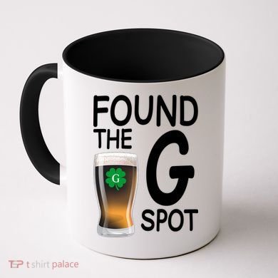 Funny St Patricks Beer Found The G Spot Coffee Mug