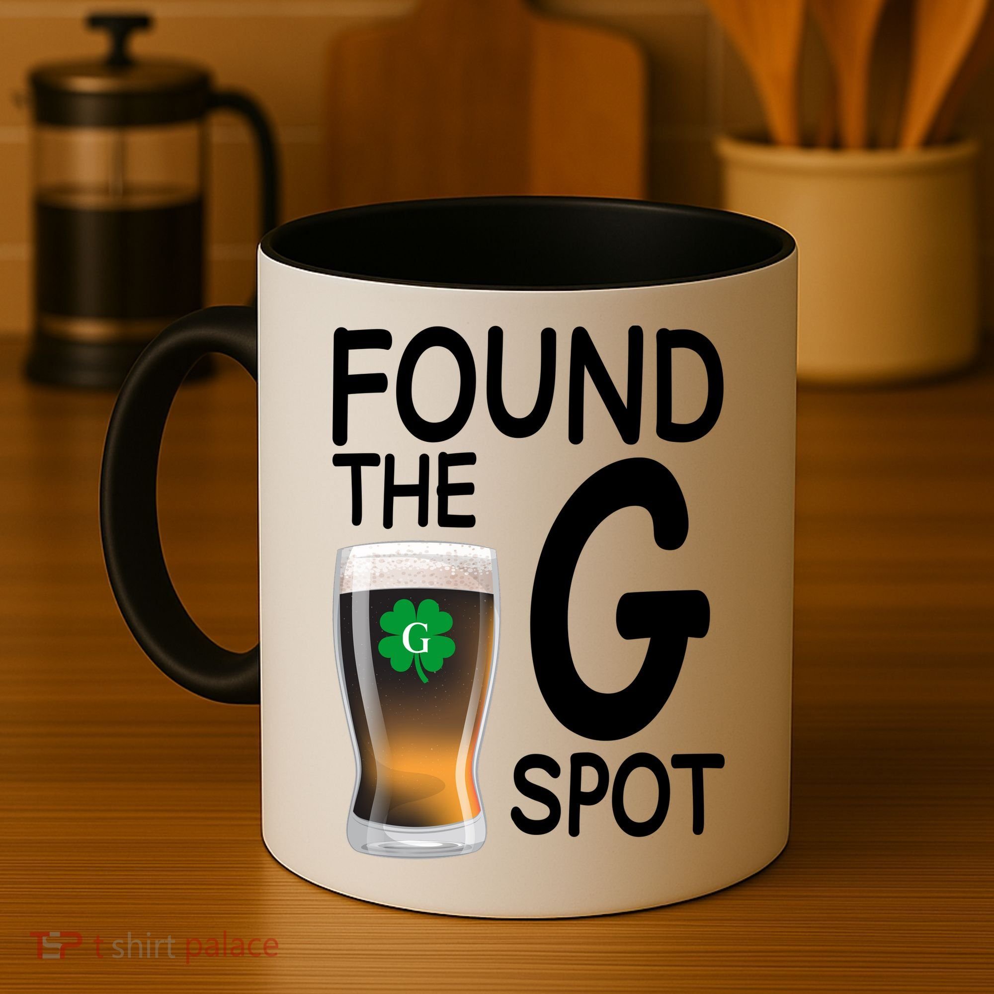 Funny St Patricks Beer Found The G Spot Coffee Mug