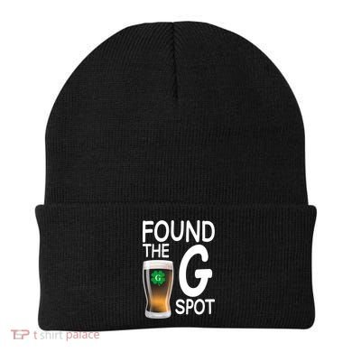 Funny St Patricks Beer Found The G Spot Beanie