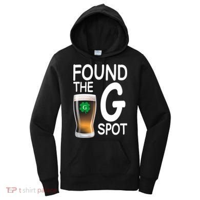 Funny St Patricks Beer Found The G Spot Women's Hoodie