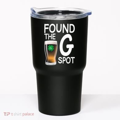 Funny St Patricks Beer Found The G Spot Tumbler