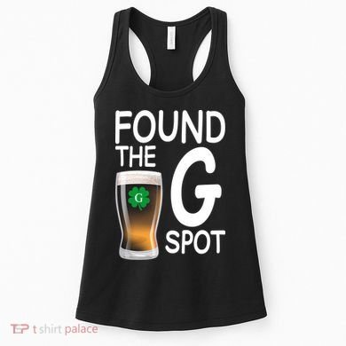 Funny St Patricks Beer Found The G Spot Women's Tank Top