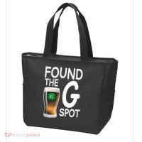 Funny St Patricks Beer Found The G Spot Tote Bag thumb 3