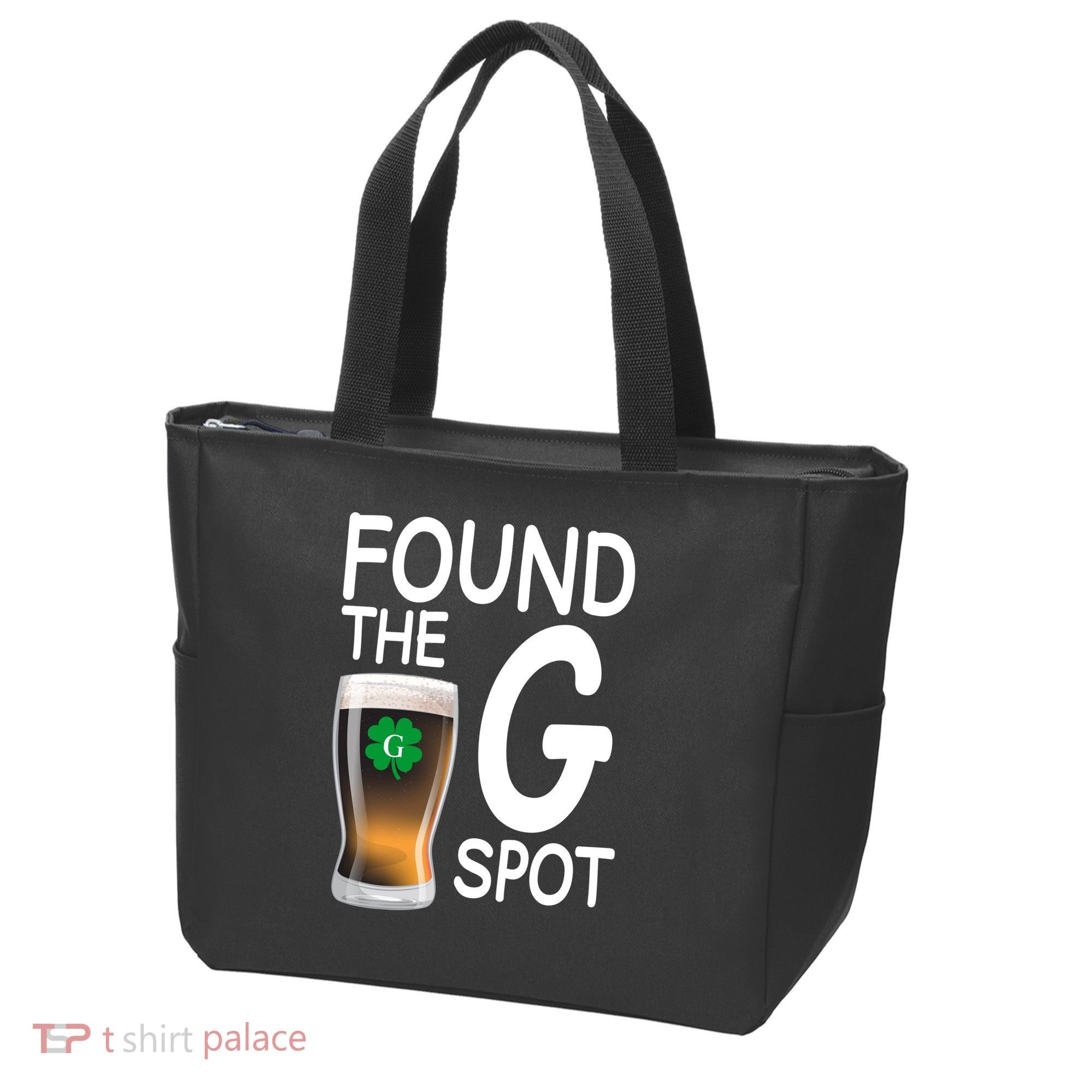 Funny St Patricks Beer Found The G Spot Tote Bag