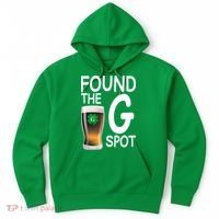 Funny St Patricks Beer Found The G Spot Hoodie thumb 0