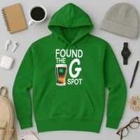Funny St Patricks Beer Found The G Spot Hoodie thumb 3