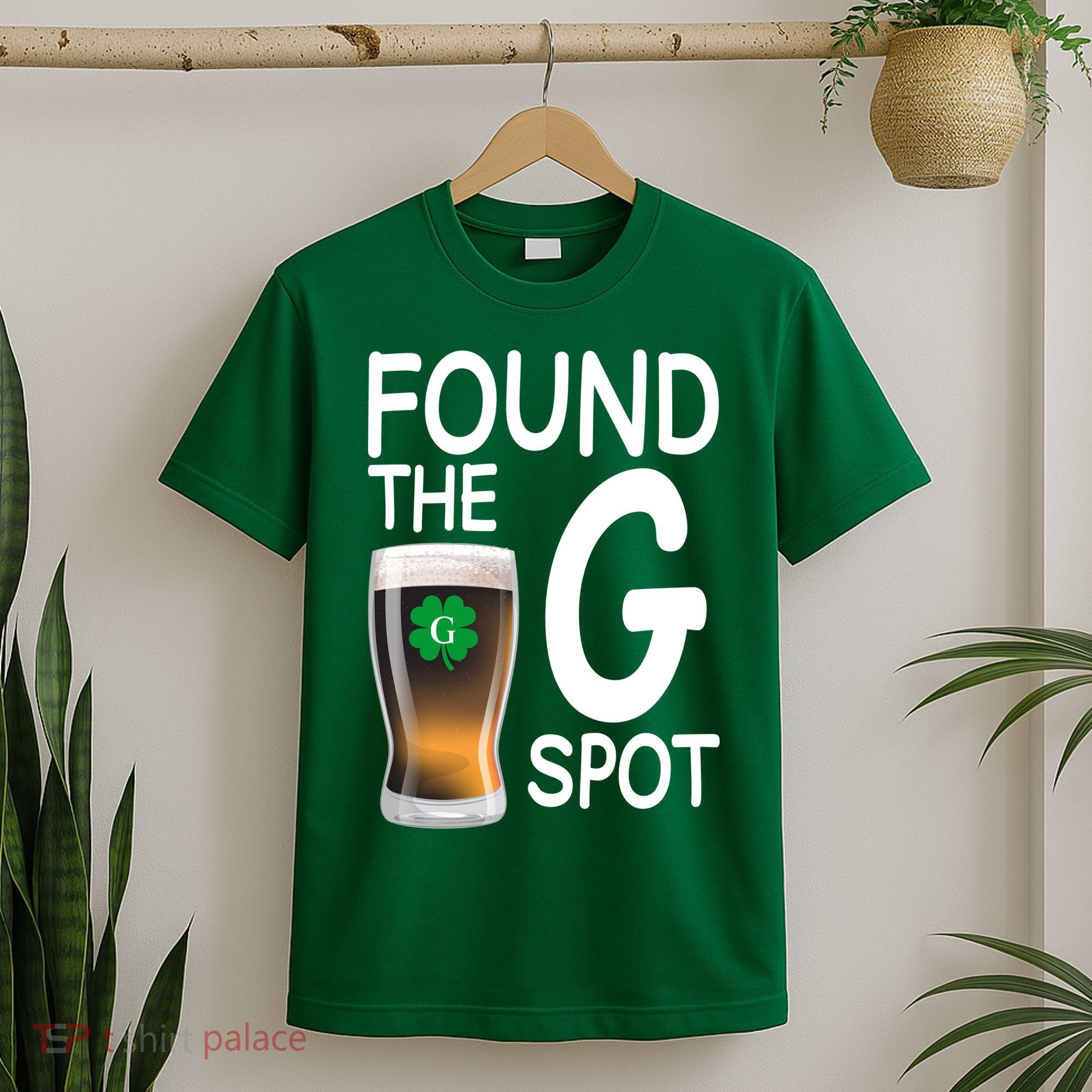 Funny St Patricks Beer Found The G Spot T-Shirt