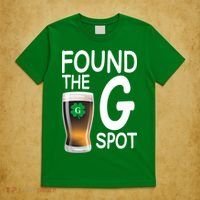 Funny St Patricks Beer Found The G Spot T-Shirt thumb 5