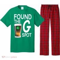 Funny St Patricks Beer Found The G Spot Pajama Set thumb 0