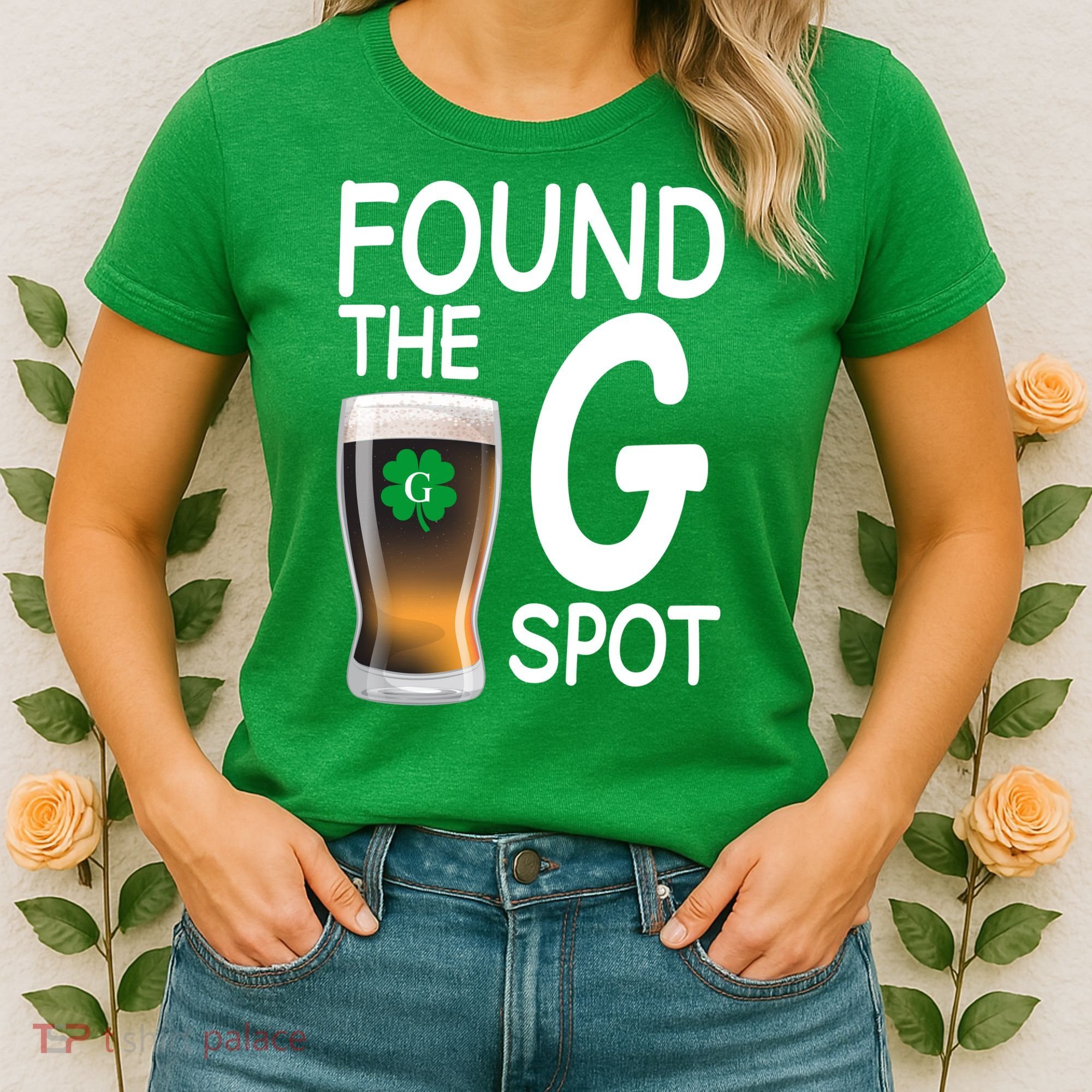 Funny St Patricks Beer Found The G Spot Women's T-Shirt