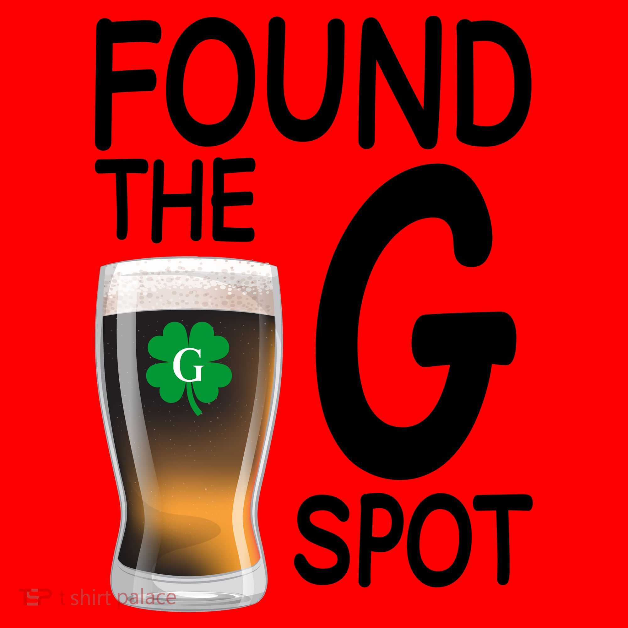 Funny St Patricks Beer Found The G Spot Santa Hat
