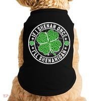 Funny St Patrick's Day I Shenan Once I'll Shenanigan  Doggie Tank thumb 0