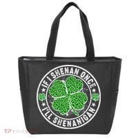 Funny St Patrick's Day I Shenan Once I'll Shenanigan  Tote Bag thumb 0
