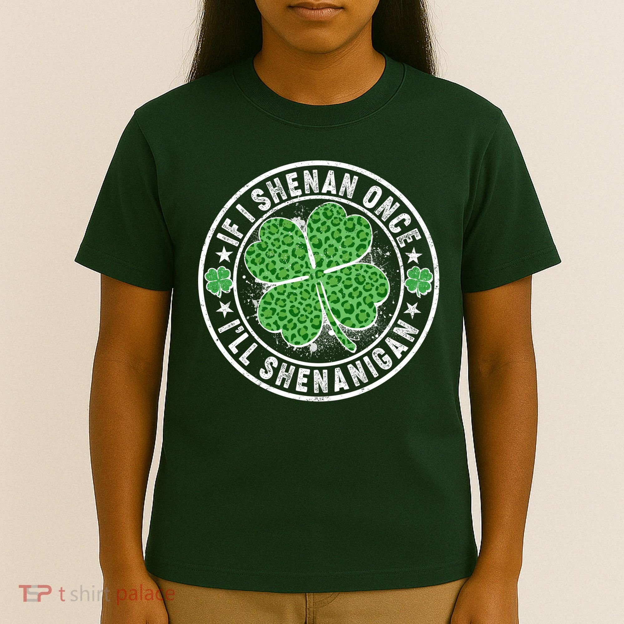 Funny St Patrick's Day I Shenan Once I'll Shenanigan  T-Shirt
