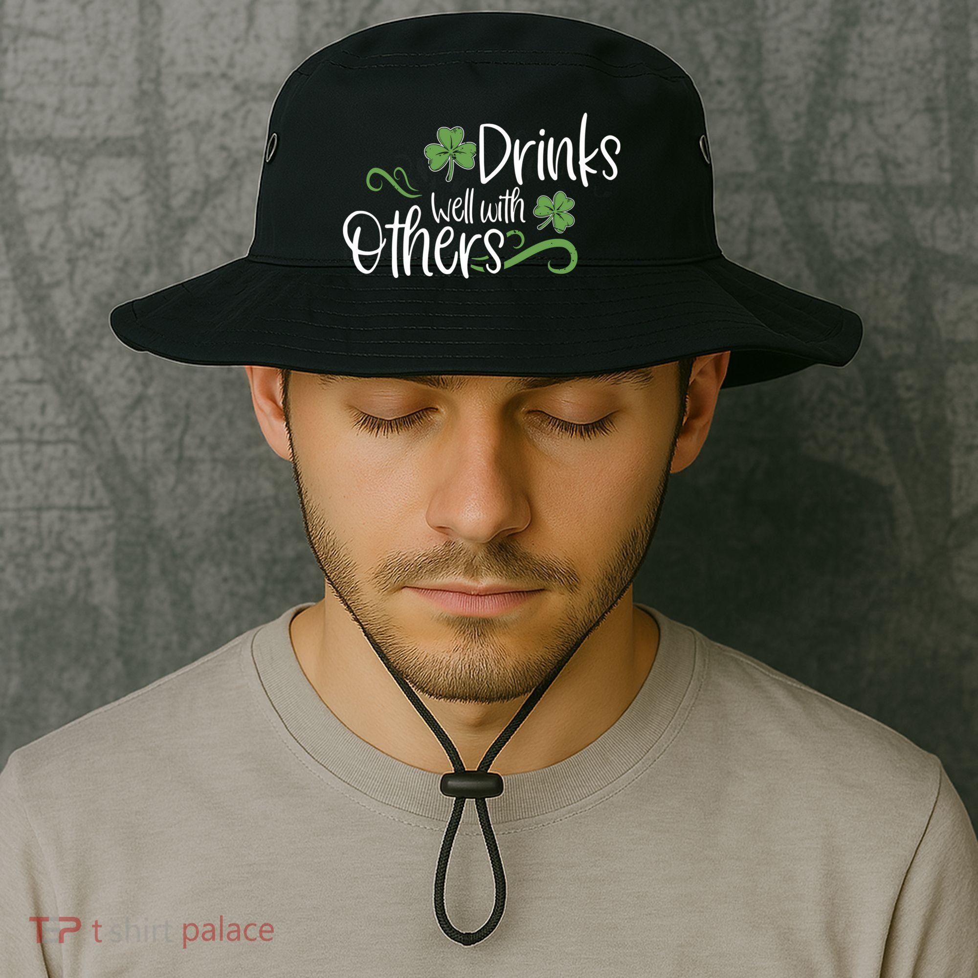 Funny St Patricks Day, St Patricks Day Drinking, Drinks Well With Other Bucket Hat