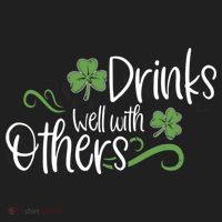 Funny St Patricks Day, St Patricks Day Drinking, Drinks Well With Other Tumbler thumb 3