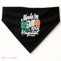 Funny St Patricks Day Made In Ireland 100% Original USA-Made Doggie Bandana thumb 0
