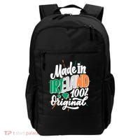 Funny St Patricks Day Made In Ireland 100% Original Backpack thumb 0