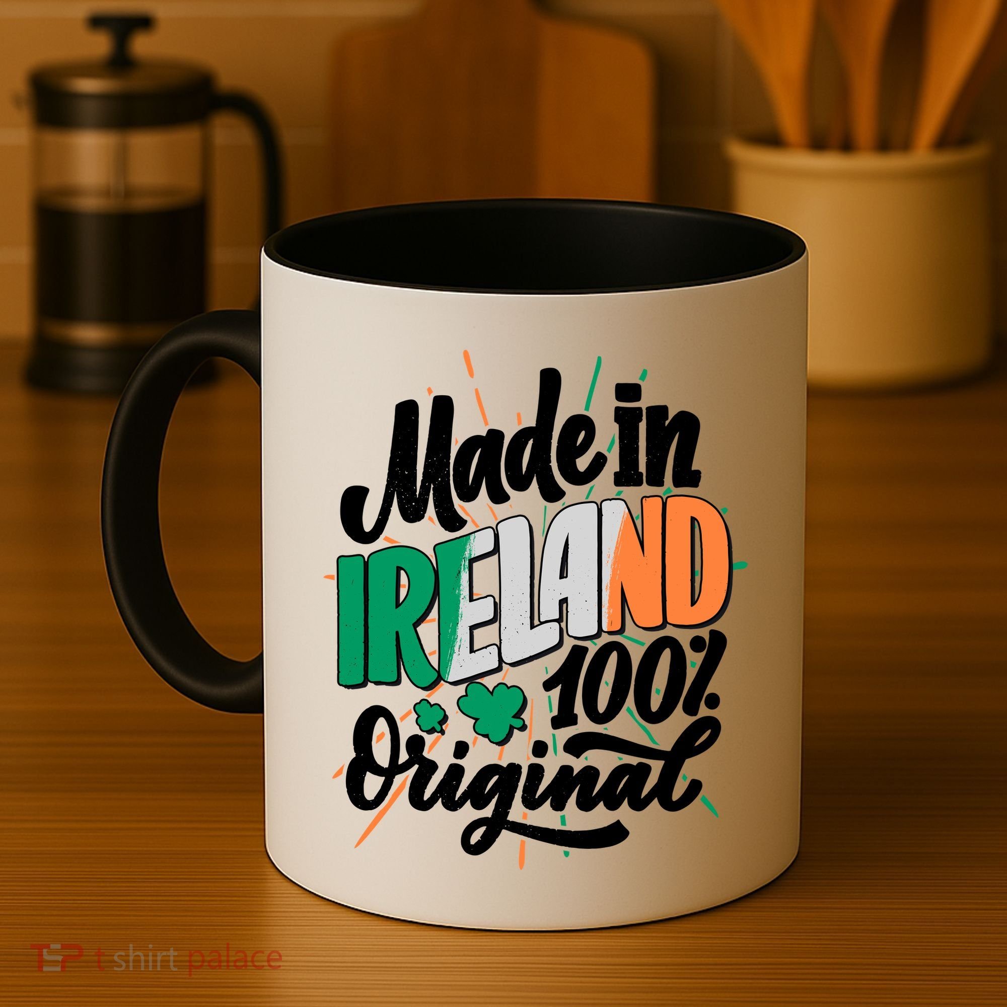 Funny St Patricks Day Made In Ireland 100% Original Coffee Mug