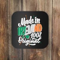 Funny St Patricks Day Made In Ireland 100% Original Coaster thumb 0