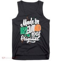 Funny St Patricks Day Made In Ireland 100% Original Tank Top thumb 0