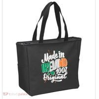 Funny St Patricks Day Made In Ireland 100% Original Tote Bag thumb 2