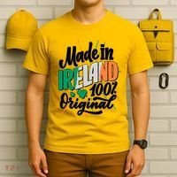 Funny St Patricks Day Made In Ireland 100% Original T-Shirt thumb 6