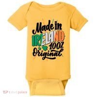 Funny St Patricks Day Made In Ireland 100% Original Baby Bodysuit thumb 0