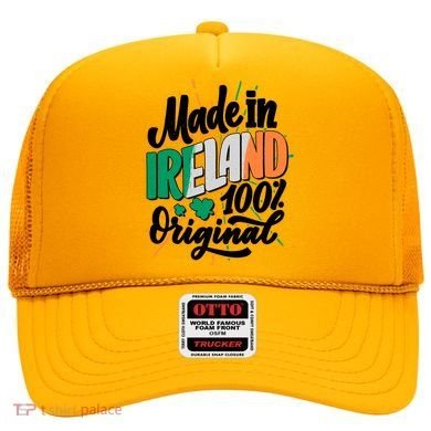 Funny St Patricks Day Made In Ireland 100% Original Hat