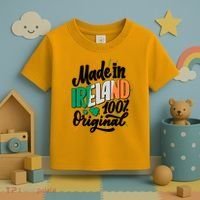 Funny St Patricks Day Made In Ireland 100% Original Toddler T-Shirt thumb 3