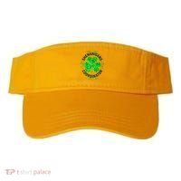 Funny St Patrick's Day Shenanigans Coordinator Lucky Shamrock Clover Visor thumb 0