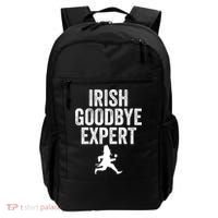 Funny St Patricks Day Irish Goodbye Expert Backpack thumb 0