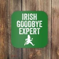 Funny St Patricks Day Irish Goodbye Expert Coaster thumb 0