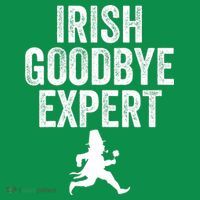 Funny St Patricks Day Irish Goodbye Expert Women's Long Sleeve Shirt thumb 2
